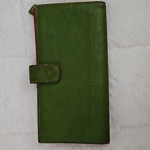 Vintage Tusk Checkbook Wallet